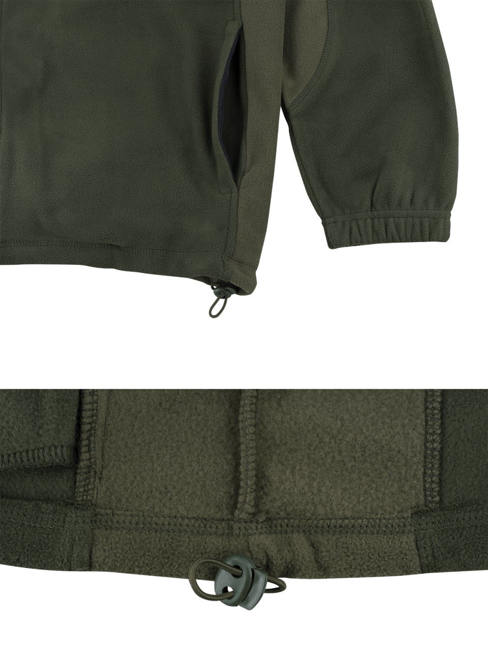 Bunda Trek Polar fleece bunda Trek detaily