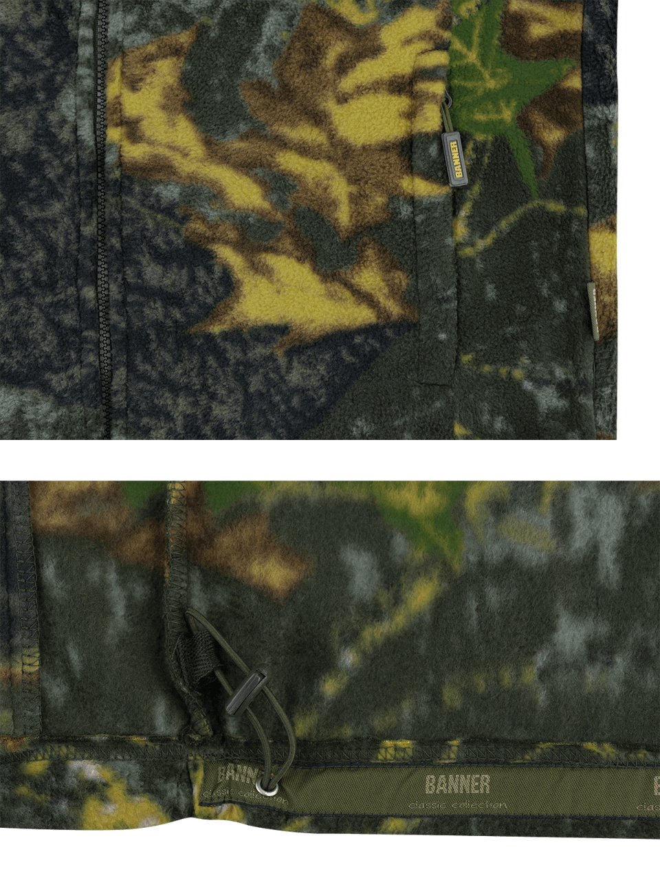 Vesta LANTERA camo outdoor oblečenie Vesta Lantera detaily