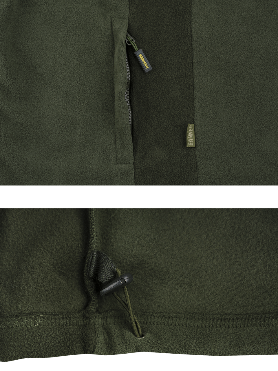 Vesta RUBEN polar fleece vesta Ruben detaily