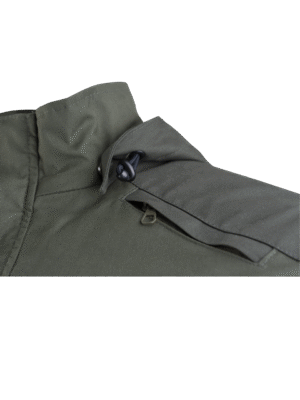 Nepremokavá bunda Tyson detail uchytenie kapucne