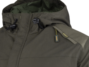 membránová bunda Scout detail sťahovania