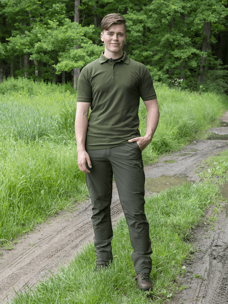 Rýchloschnúce nohavice Tasol nohavice Tasol a polokošela Hatol