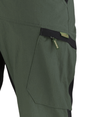 odolné nohavice Tasol Trek detail bočné vrecko pred