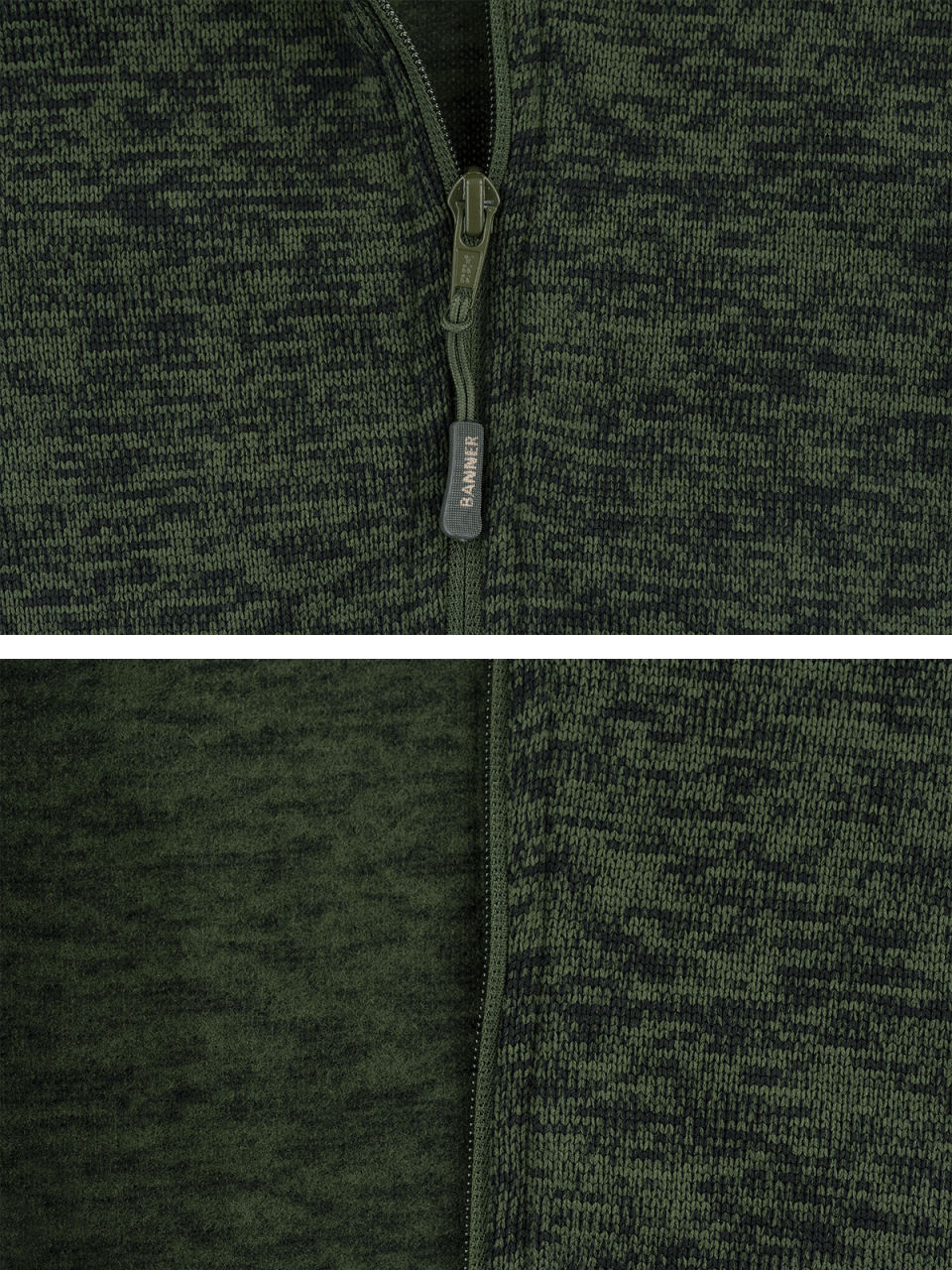 Sveter Rovel sveter Rovel detail vrecko a vnútorné brúsenie